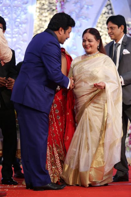 Hero-Aadi-Wedding-Reception-Photos